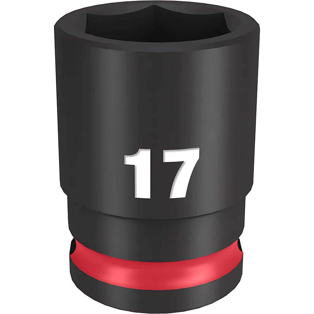 Shockwave Impact Duty 3/8" Drive 17Mm Standard 6 Point Socket-Milwaukee-49-66-6141-11606