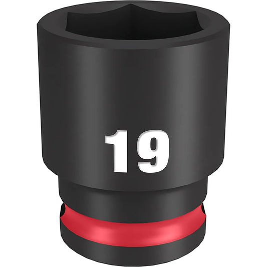 Shockwave™ Impact Duty™ 3/8" Drive 19Mm Standard 6 Point Socket-Milwaukee-49-66-6143-11610