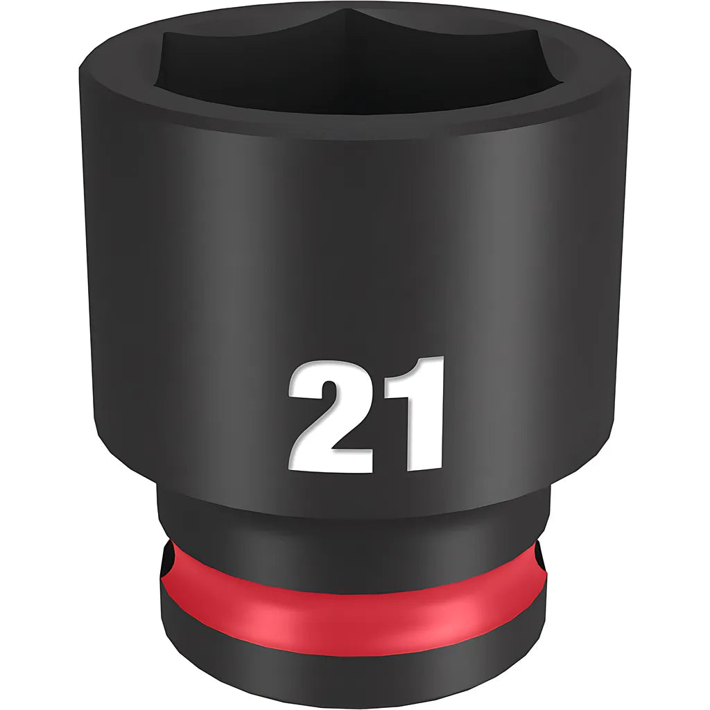 Shockwave Impact Duty 3/8" Drive 21Mm Standard 6 Point Socket-Milwaukee-49-66-6144-11614