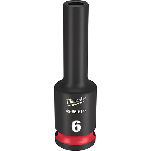 Shockwave™ Impact Duty™ 3/8" Drive 6Mm Deep 6 Point Socket-Milwaukee-49-66-6148-11631