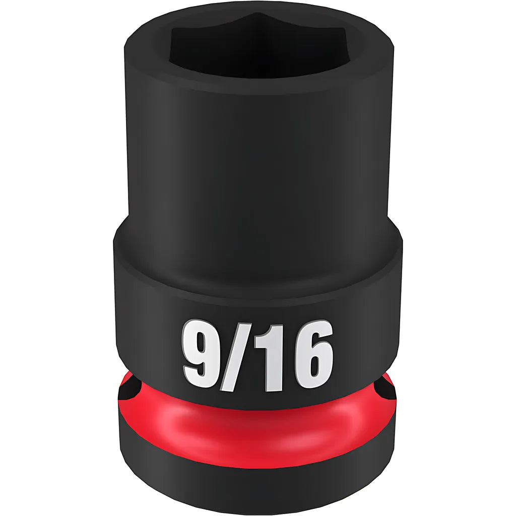 Shockwave Impact Duty 1/2" Drive 9/16" Standard 6 Point Socket-Milwaukee-49-66-6203-11441