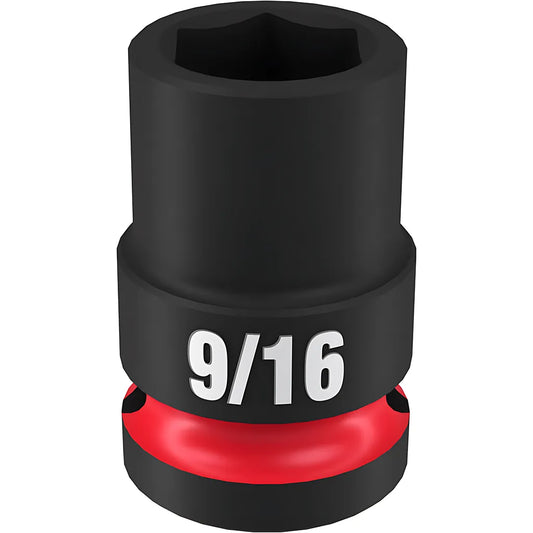 Shockwave™ Impact Duty™ 1/2" Drive 9/16" Standard 6 Point Socket-Milwaukee-49-66-6203-11441