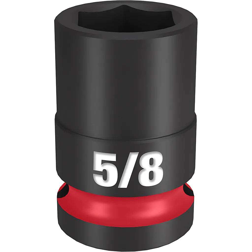 Shockwave Impact Duty 1/2" Drive 5/8" Standard 6 Point Socket-Milwaukee-49-66-6204-11432