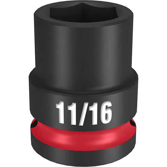 Shockwave™ Impact Duty™ 1/2" Drive 11/16" Standard 6 Point Socket-Milwaukee-49-66-6205-11350