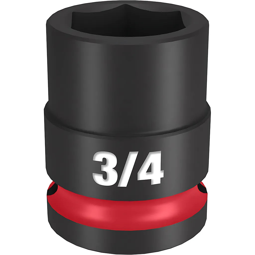 Shockwave Impact Duty 1/2" Drive 3/4" Standard 6 Point Socket-Milwaukee-49-66-6206-11412