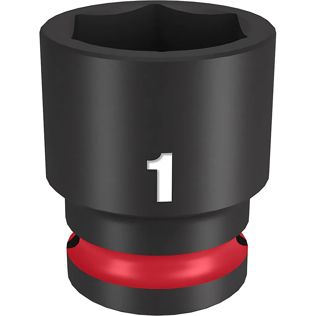 Shockwave Impact Duty 1/2" Drive 1" Standard 6 Point Socket-Milwaukee-49-66-6210-11341