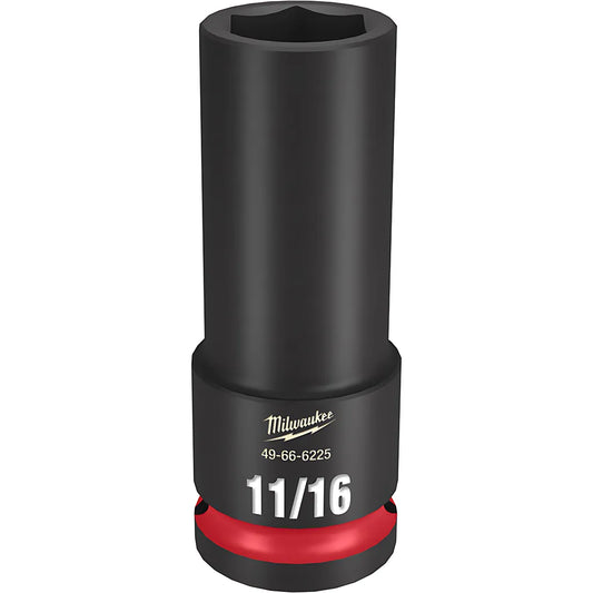 Shockwave™ Impact Duty™ 1/2" Drive 11/16" Deep 6 Point Socket-Milwaukee-49-66-6225-11348