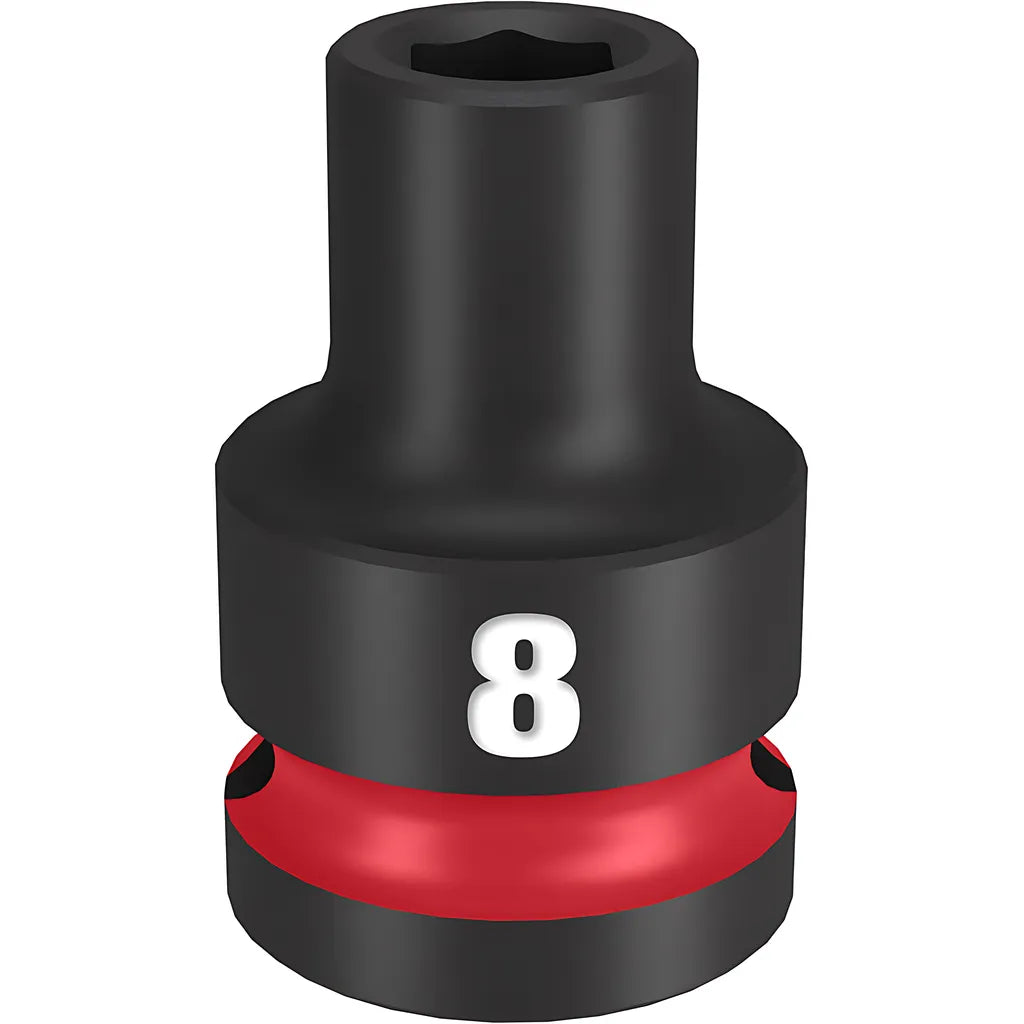 Shockwave Impact Duty 1/2" Drive 8Mm Standard 6 Point Socket-Milwaukee-49-66-6240-11439