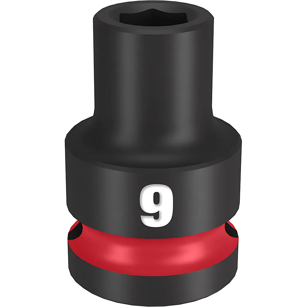 Shockwave Impact Duty 1/2" Drive 9Mm Standard 6 Point Socket-Milwaukee-49-66-6241-11442