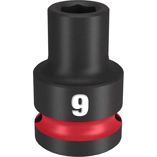 Shockwave™ Impact Duty™ 1/2" Drive 9Mm Standard 6 Point Socket-Milwaukee-49-66-6241-11442