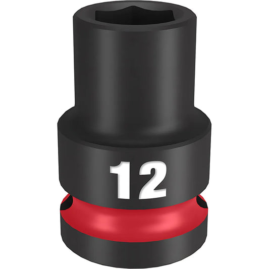 Shockwave™ Impact Duty™ 1/2" Drive 12Mm Standard 6 Point Socket-Milwaukee-49-66-6244-11361