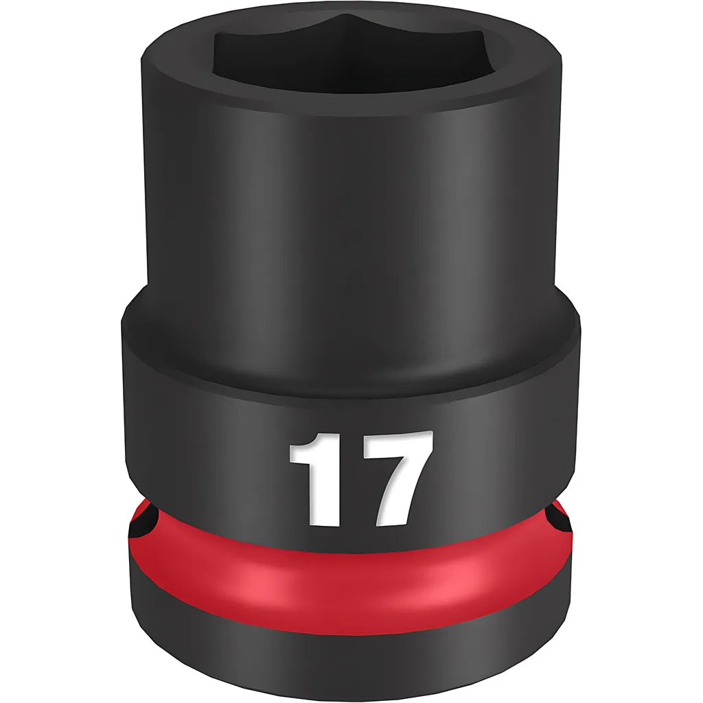 Shockwave Impact Duty 1/2" Drive 17Mm Standard 6 Point Socket-Milwaukee-49-66-6249-11383