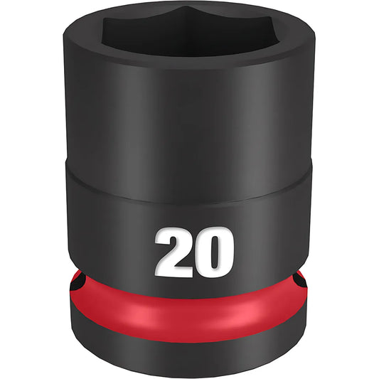 Shockwave™ Impact Duty™ 1/2" Drive 20Mm Standard 6 Point Socket-Milwaukee-49-66-6252-11392