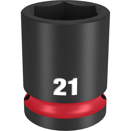 Shockwave™ Impact Duty™ 1/2" Drive 21Mm Standard 6 Point Socket-Milwaukee-49-66-6253-11393