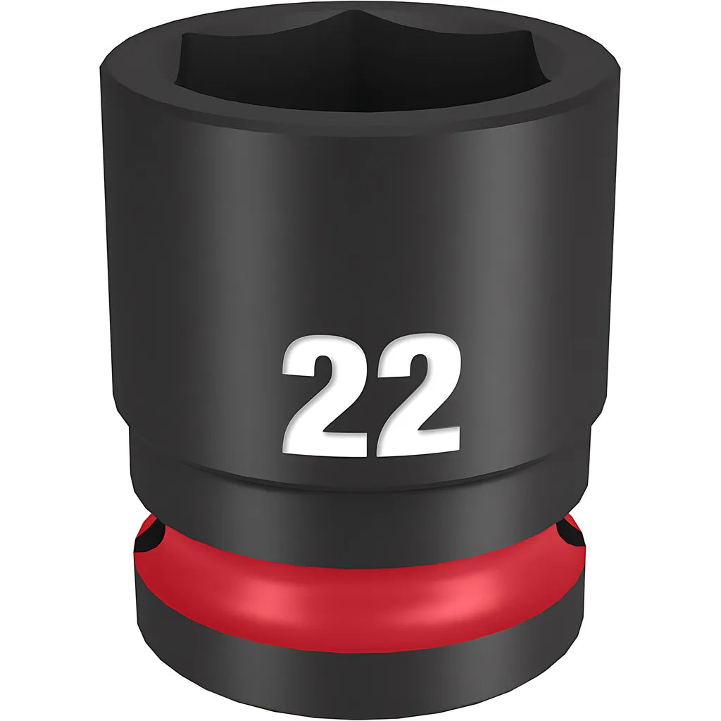Shockwave Impact Duty 1/2" Drive 22Mm Standard 6 Point Socket-Milwaukee-49-66-6254-11395