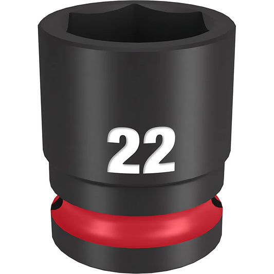 Shockwave™ Impact Duty™ 1/2" Drive 22Mm Standard 6 Point Socket-Milwaukee-49-66-6254-11395