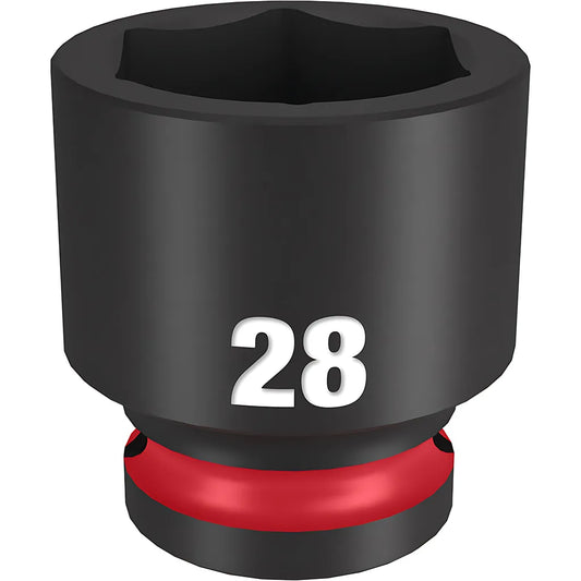Shockwave™ Impact Duty™ 1/2" Drive 28Mm Standard 6 Point Socket-Milwaukee-49-66-6260-11408