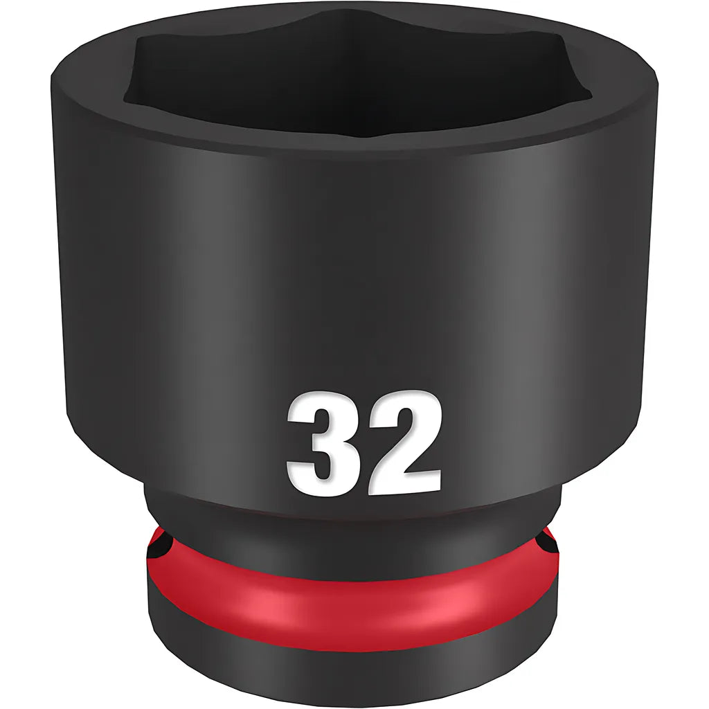 Shockwave Impact Duty 1/2" Drive 32Mm Standard 6 Point Socket-Milwaukee-49-66-6264-11422