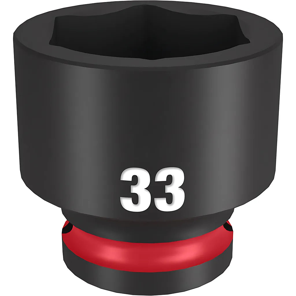 Shockwave Impact Duty 1/2" Drive 33Mm Standard 6 Point Socket-Milwaukee-49-66-6265-11425