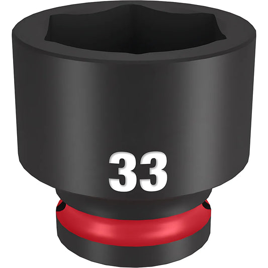 Shockwave™ Impact Duty™ 1/2" Drive 33Mm Standard 6 Point Socket-Milwaukee-49-66-6265-11425