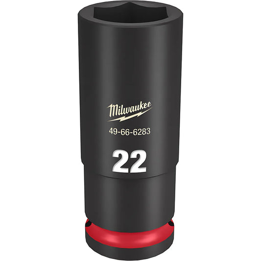 Shockwave™ Impact Duty™ 1/2" Drive 22Mm Deep 6 Point Socket-Milwaukee-49-66-6283-11394
