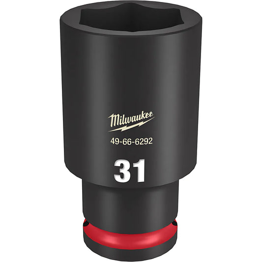 Shockwave™ Impact Duty™ 1/2" Drive 31Mm Deep 6 Point Socket-Milwaukee-49-66-6292-11419