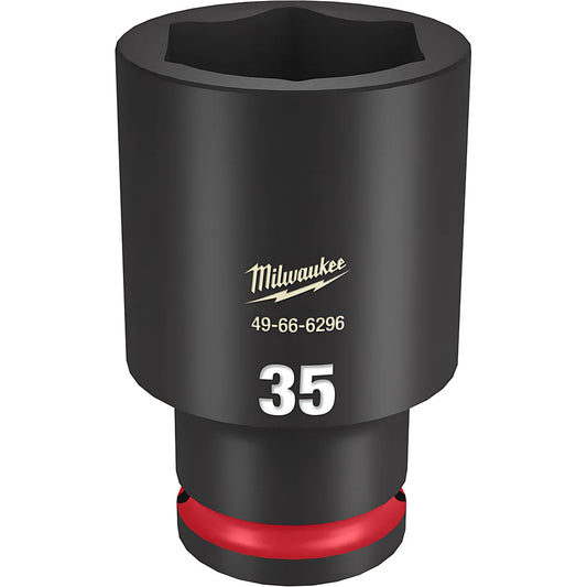 Shockwave™ Impact Duty™ 1/2" Drive 35Mm Deep 6 Point Socket-Milwaukee-49-66-6296-11428