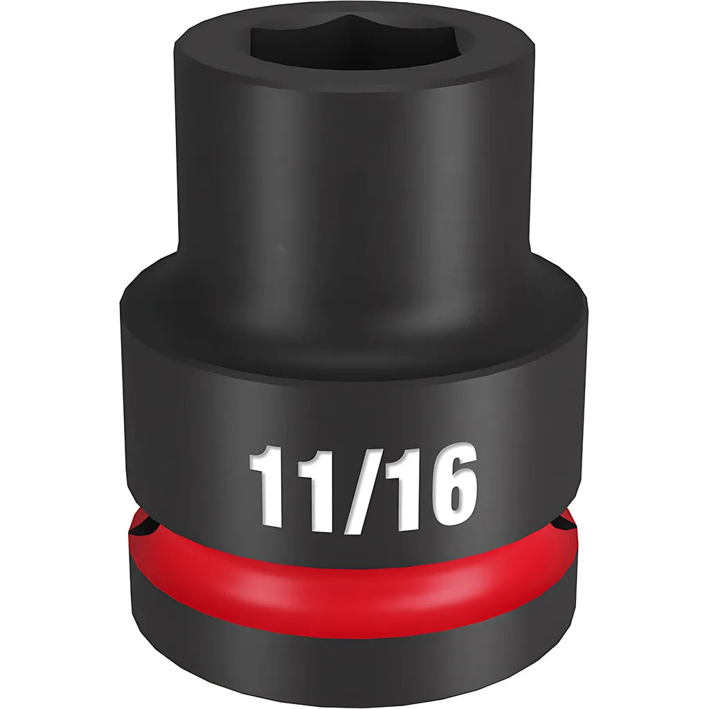 Shockwave Impact Duty 3/4" Drive 11/16" Standard 6 Point Socket-Milwaukee-49-66-6302-11458