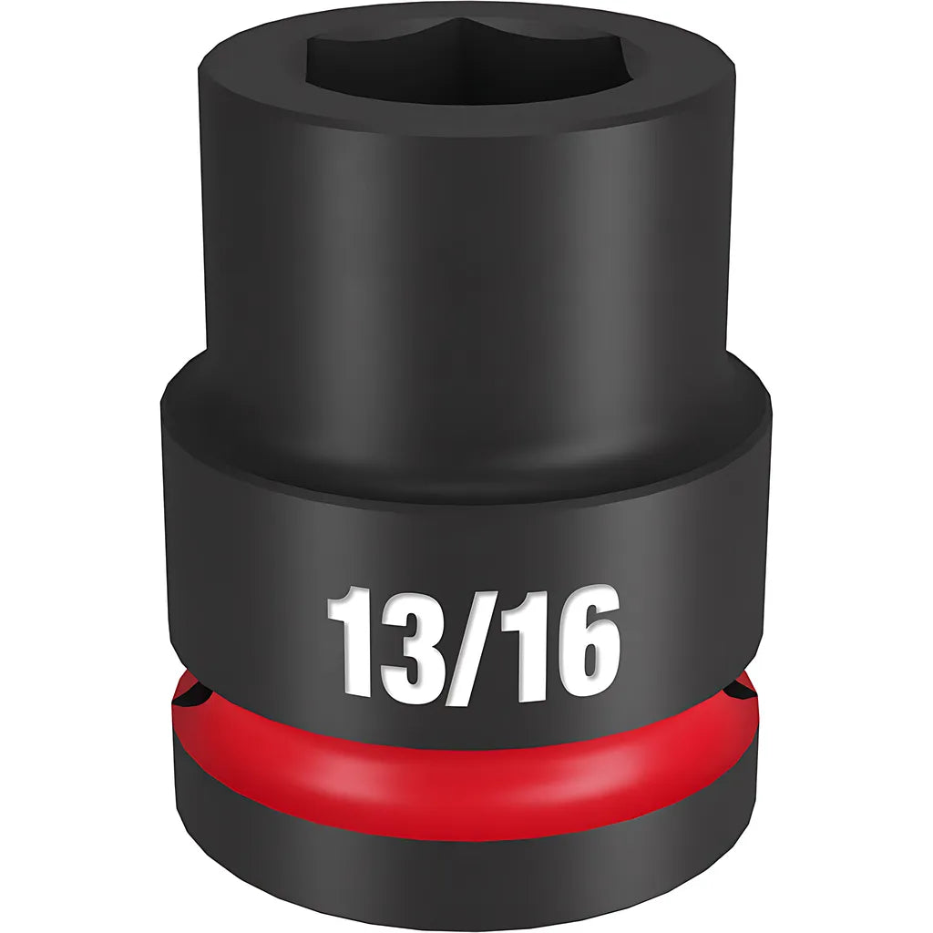 Shockwave Impact Duty 3/4" Drive 13/16" Standard 6 Point Socket-Milwaukee-49-66-6304-11474