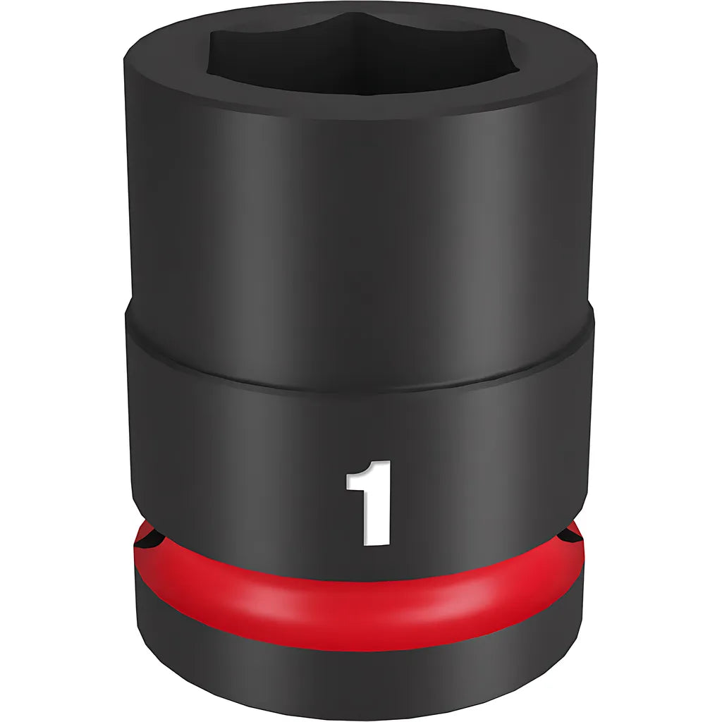 Shockwave Impact Duty 3/4" Drive 1" Standard 6 Point Socket-Milwaukee-49-66-6307-11453
