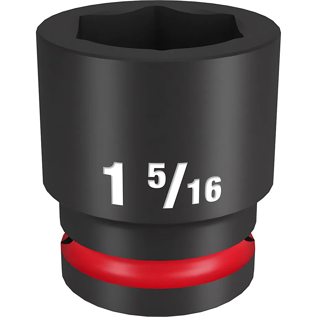 Shockwave Impact Duty 3/4" Drive 1-5/16" Standard 6 Point Socket-Milwaukee-49-66-6312-11483