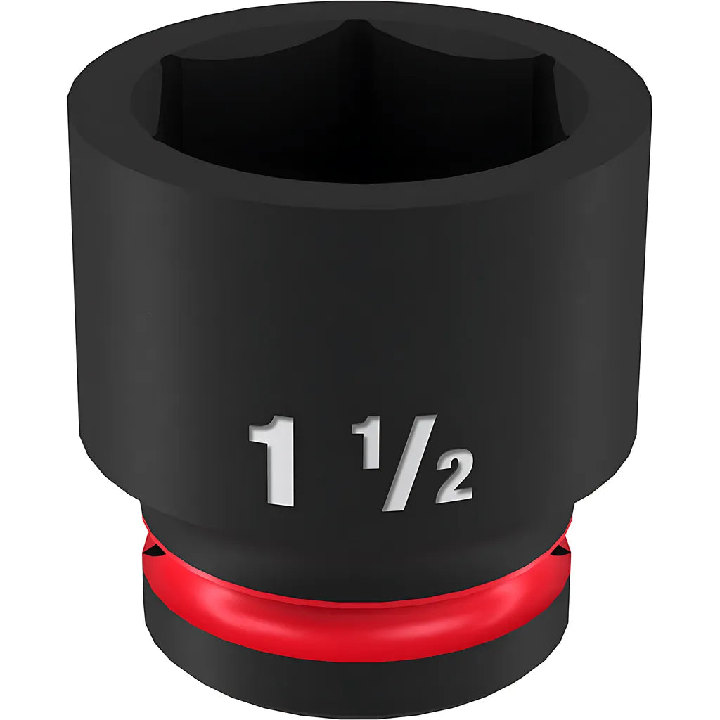 Shockwave Impact Duty 3/4" Drive 1-1/2" Standard 6 Point Socket-Milwaukee-49-66-6315-11461