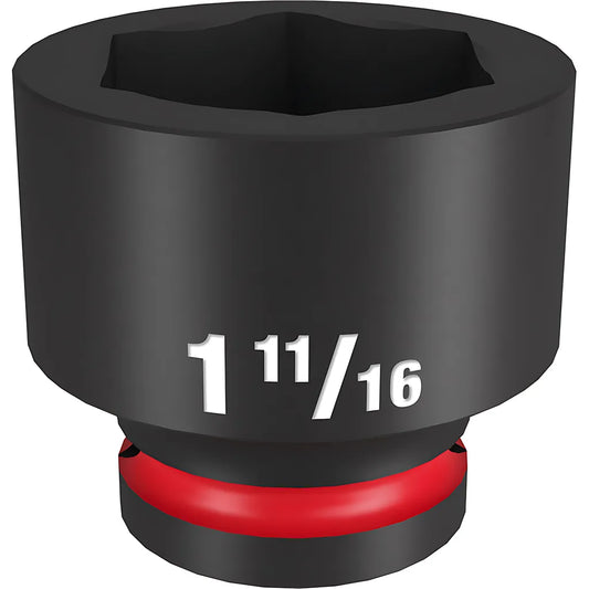 Shockwave™ Impact Duty™ 3/4" Drive 1-11/16" Standard 6 Point Socket-Milwaukee-49-66-6318-11467