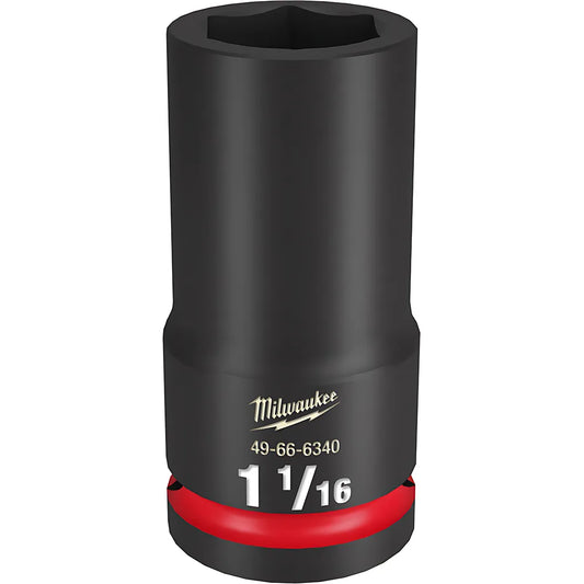 Shockwave™ Impact Duty™ 3/4" Drive 1-1/16" Deep 6 Point Socket-Milwaukee-49-66-6340-11457