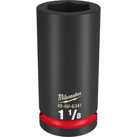 Shockwave™ Impact Duty™ 3/4" Drive 1-1/8" Deep 6 Point Socket-Milwaukee-49-66-6341-11464