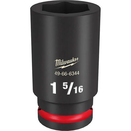 Shockwave™ Impact Duty™ 3/4" Drive 1-5/16" Deep 6 Point Socket-Milwaukee-49-66-6344-11480