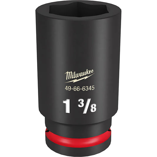 Shockwave™ Impact Duty™ 3/4" Drive 1-3/8" Deep 6 Point Socket-Milwaukee-49-66-6345-11477