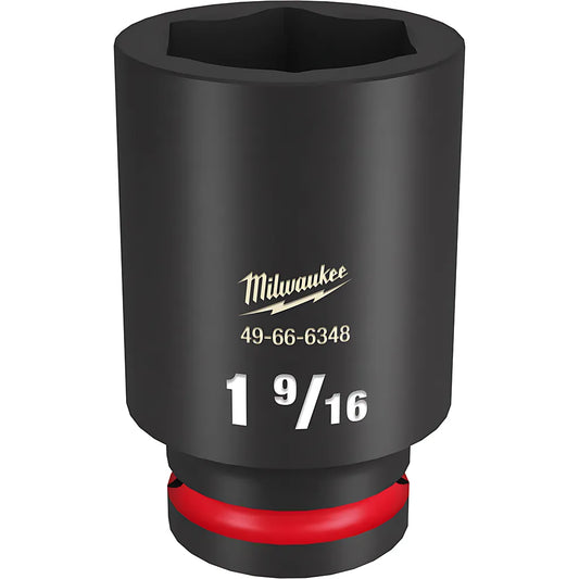 Shockwave™ Impact Duty™ 3/4" Drive 1-9/16" Deep 6 Point Socket-Milwaukee-49-66-6348-11492