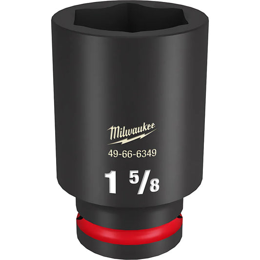 Shockwave™ Impact Duty™ 3/4" Drive 1-5/8" Deep 6 Point Socket-Milwaukee-49-66-6349-11482