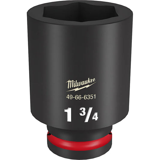 Shockwave™ Impact Duty™ 3/4" Drive 1-3/4" Deep 6 Point Socket-Milwaukee-49-66-6351-11475