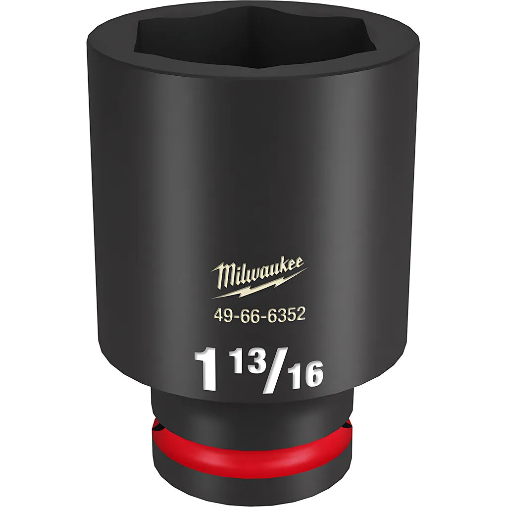 Shockwave Impact Duty 3/4" Drive 1-13/16" Deep 6 Point Socket-Milwaukee-49-66-6352-11468