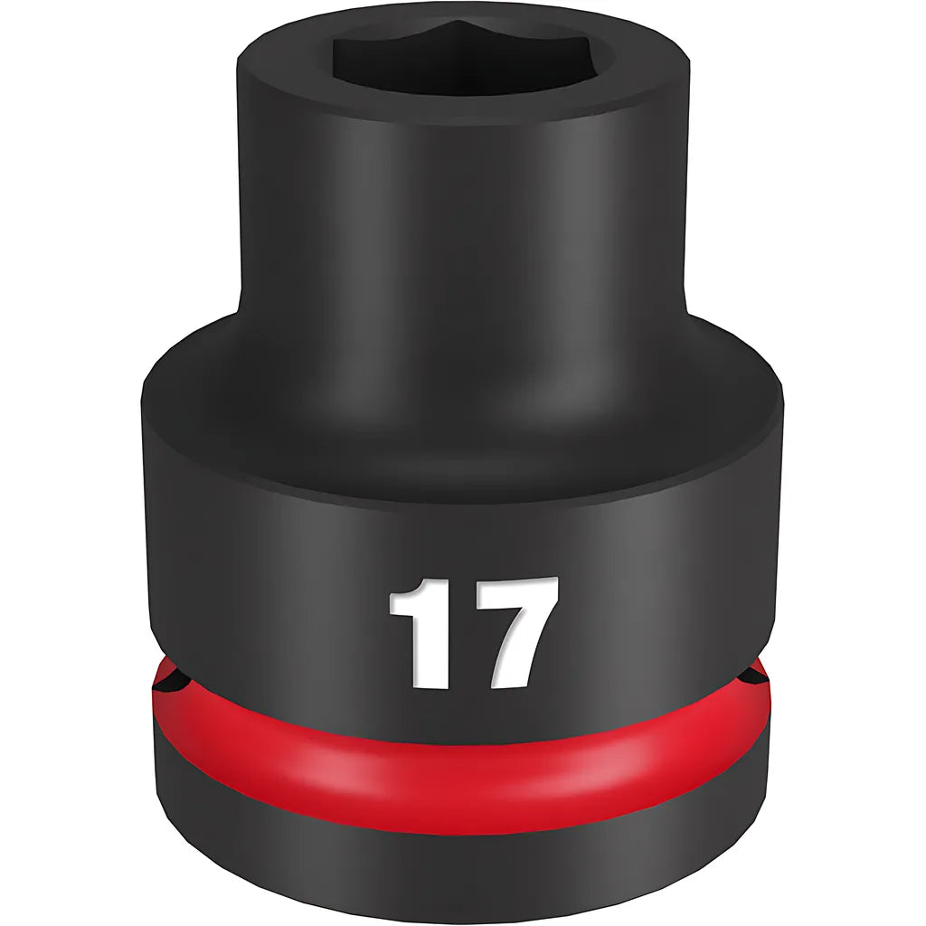 Shockwave Impact Duty 3/4" Drive 17Mm Standard 6 Point Socket-Milwaukee-49-66-6356-11490