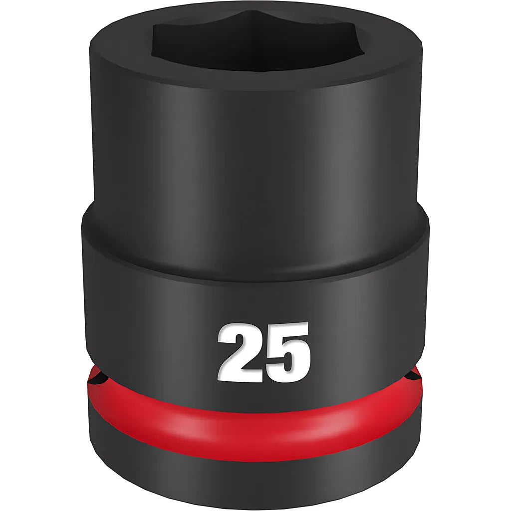 Shockwave Impact Duty 3/4" Drive 25Mm Standard 6 Point Socket-Milwaukee-49-66-6363-11508