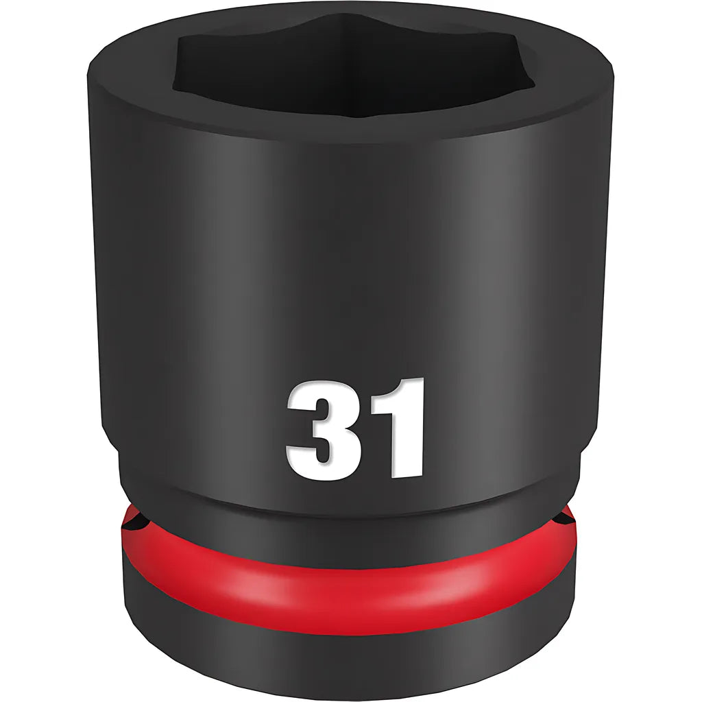 Shockwave Impact Duty 3/4" Drive 31Mm Standard 6 Point Socket-Milwaukee-49-66-6369-11523