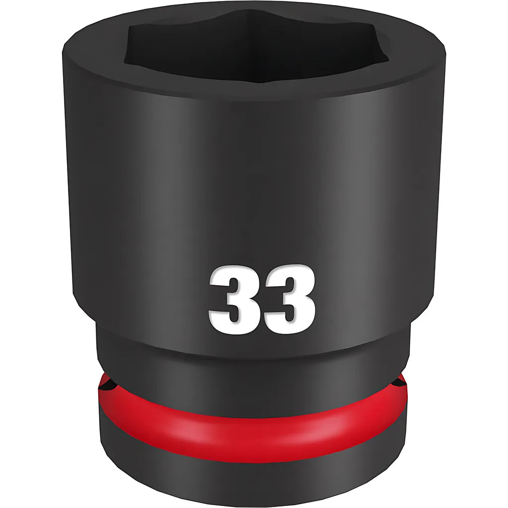 Shockwave Impact Duty 3/4" Drive 33Mm Standard 6 Point Socket-Milwaukee-49-66-6371-11527