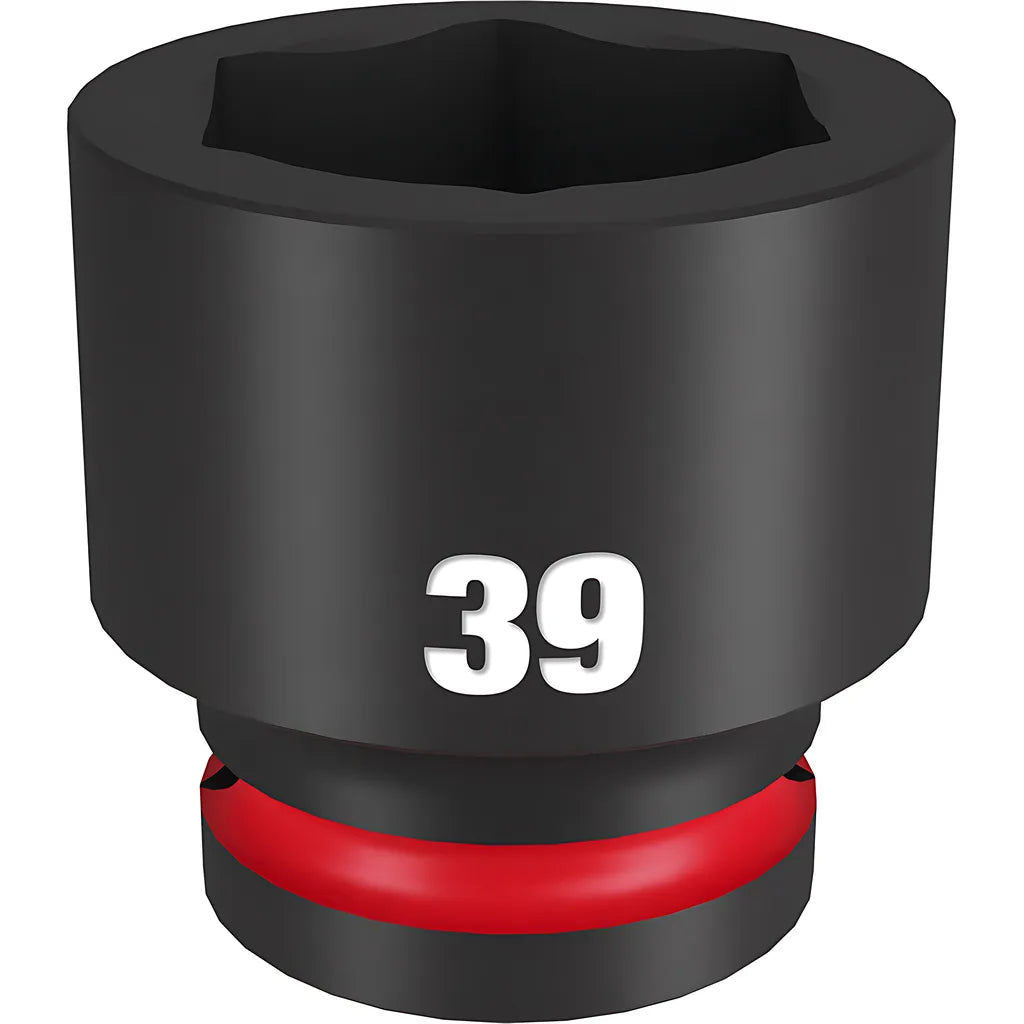 Shockwave Impact Duty 3/4" Drive 39Mm Standard 6 Point Socket-Milwaukee-49-66-6377-11539
