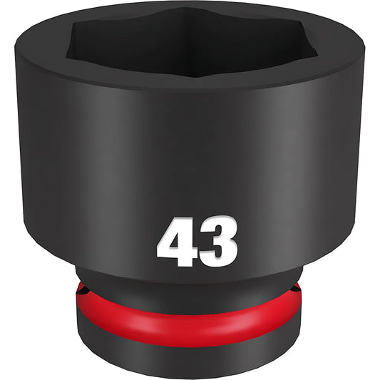 Shockwave™ Impact Duty™ 3/4" Drive 43Mm Standard 6 Point Socket-Milwaukee-49-66-6381-11548