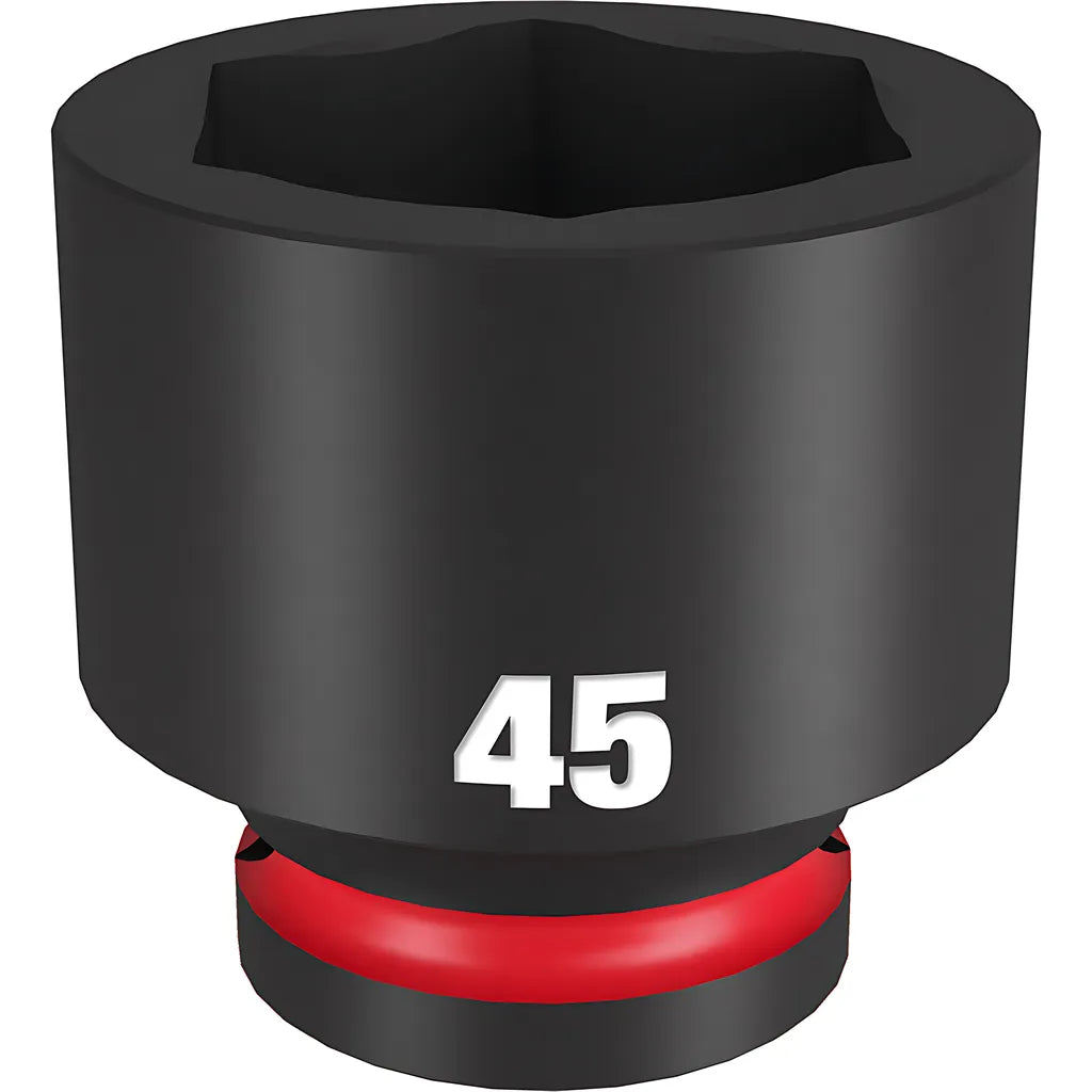 Shockwave Impact Duty 3/4" Drive 45Mm Standard 6 Point Socket-Milwaukee-49-66-6383-11552