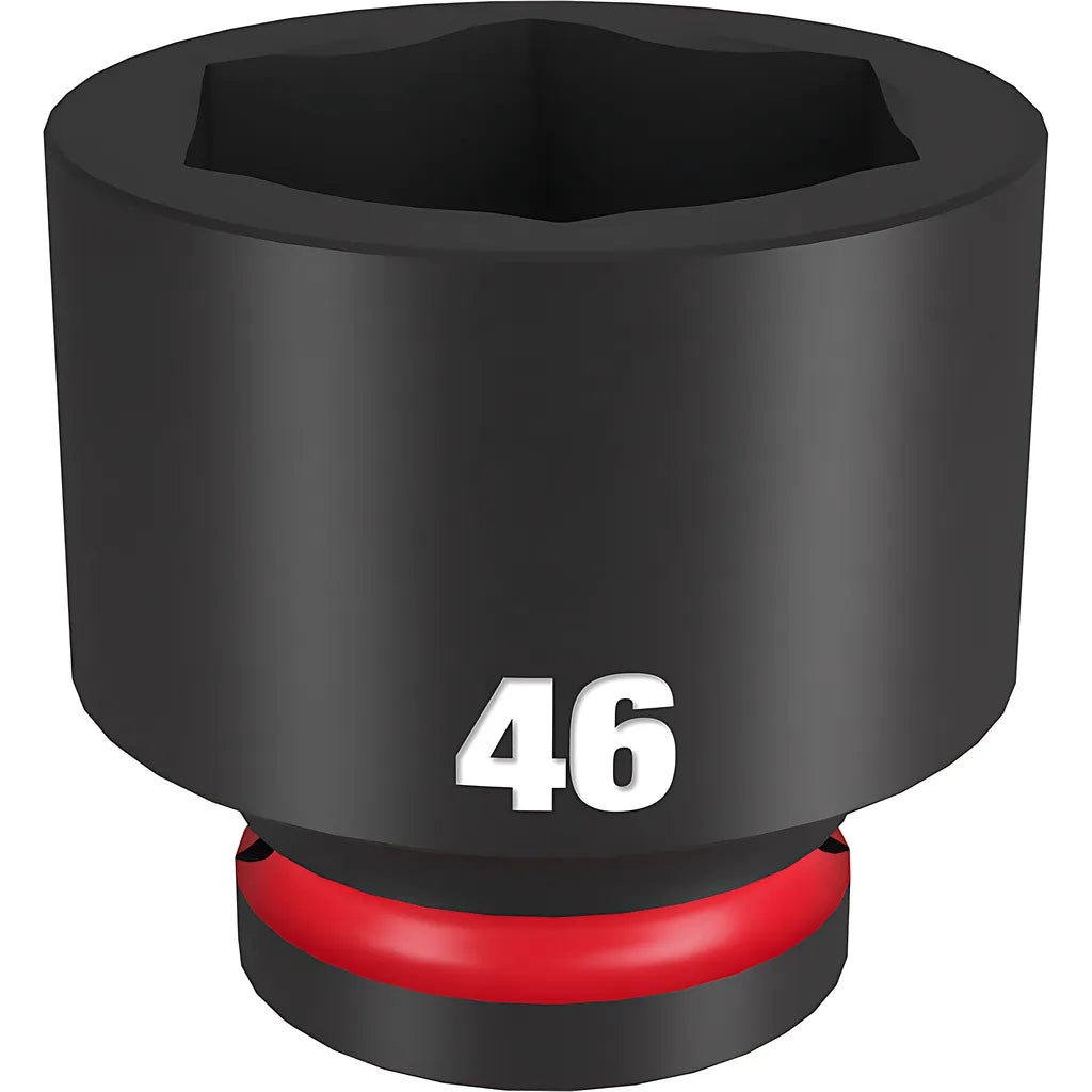 Shockwave Impact Duty 3/4" Drive 46Mm Standard 6 Point Socket-Milwaukee-49-66-6384-11554