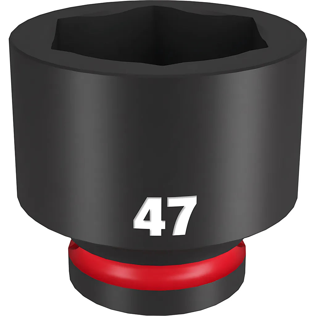 Shockwave Impact Duty 3/4" Drive 47Mm Standard 6 Point Socket-Milwaukee-49-66-6385-11555